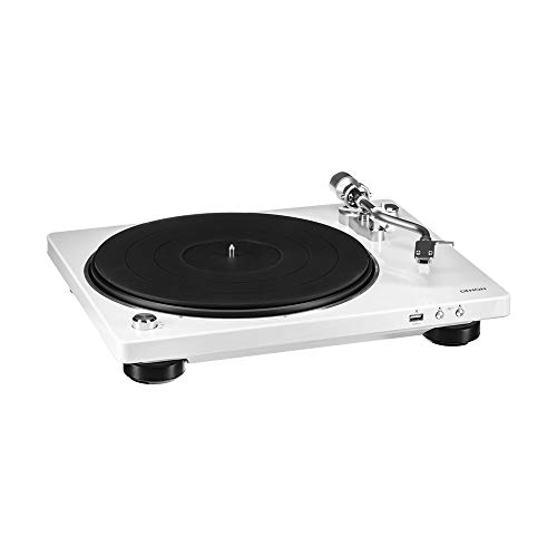 Denon Dp-450usb (white) Semi-automatic Analog Turntable | Usb
