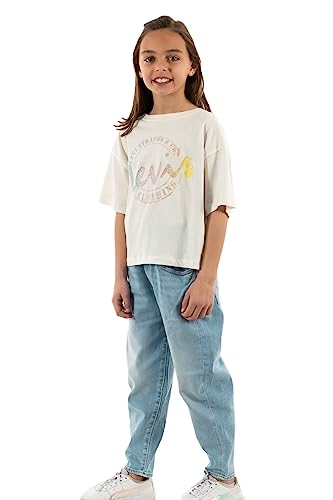 Levi’s Kids Lvg ss meet and greet script t Niñas, White Alyssum, 8 años