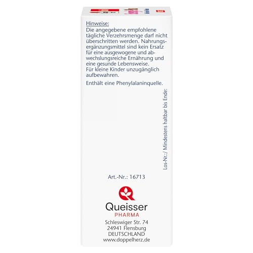 Doppelherz Energie Plus Koffein + Taurin + B-Vitamine DIRECT – Mit Vitamin B1, B5 (Pantothensäure) und B12 als Beitrag zum Energiestoffwechsel – 20 Portionsbeutel