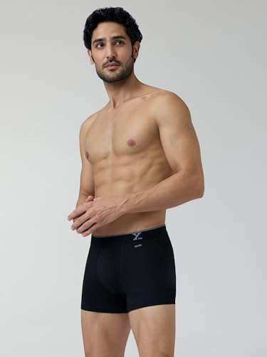 Image of XYXX Men's Underwear Aero IntelliSoft Micro Modal Trunk, Combo Pack of 3