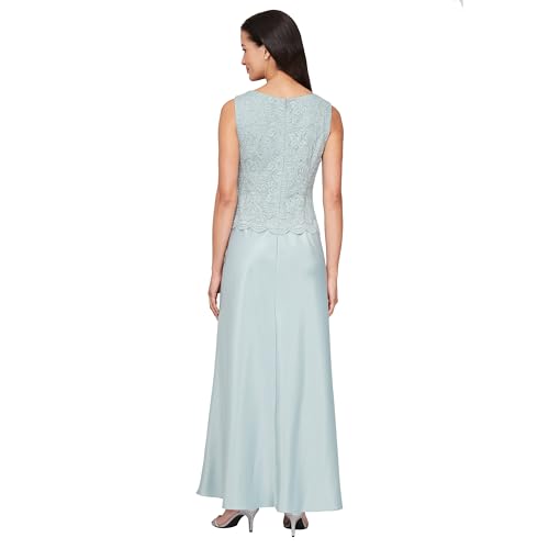 Image of Alex Evenings Womens Two Piece Mother of The Bride Dress with Lace Jacket