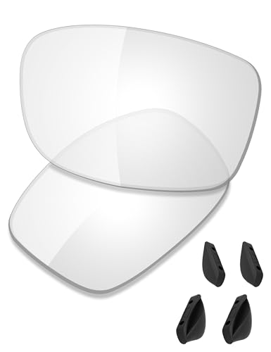 Image of SAUCER Premium Replacement Lenses & Nosepads for Oakley Si Ballistic Shocktube OO9329 Sunglasses