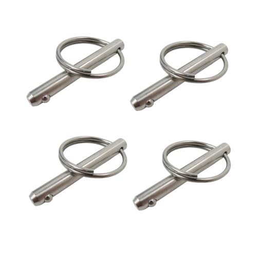 Premium 4Pcs Quick Release Pin, Diameter 1/4