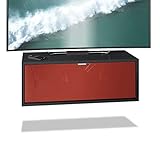 Utilisation flexible et extensible : élément suspendu multifonctionnel pouvant servir de plateau TV, de sideboard ou de meuble de bureau. Peut être complété par d'autres éléments Lana. Assemblage facile avec des instructions détaillées. Dimensions du lowboard en cm environ (LxHxP) : 80 x 29 x 37