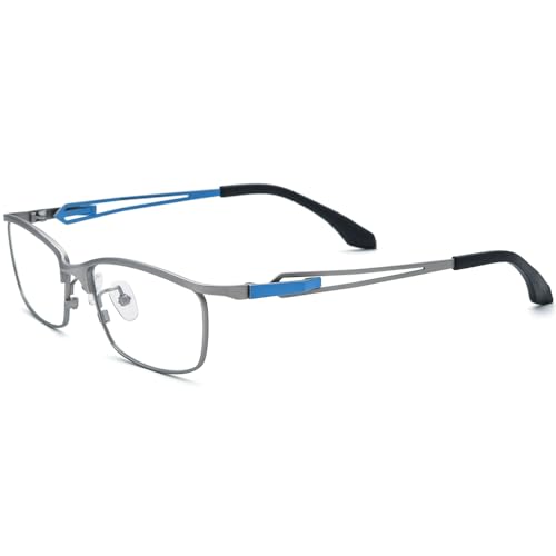 Image of FONEX Pure Titanium Glasses Frame Men Square Eyeglasses Optical Eyewear F85775