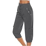 Sukilimiy-Womens-Capri-Pants-for-Summer-Drawstring-Cargo-Pants-Elastic-Waist-Casual-Capri-Joggers-Loose-Straight-Trousers