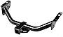HS Power Black Finished Class 3 Trailer Hitch Receiver Rear Bumper Tow Kit 2' Compatible with 83-11 Ford Ranger/Compatible with B2300
