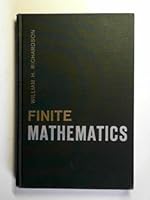 Finite mathematics 0060454024 Book Cover