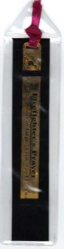 Firefighter's Prayer Golden Rule Bookmark