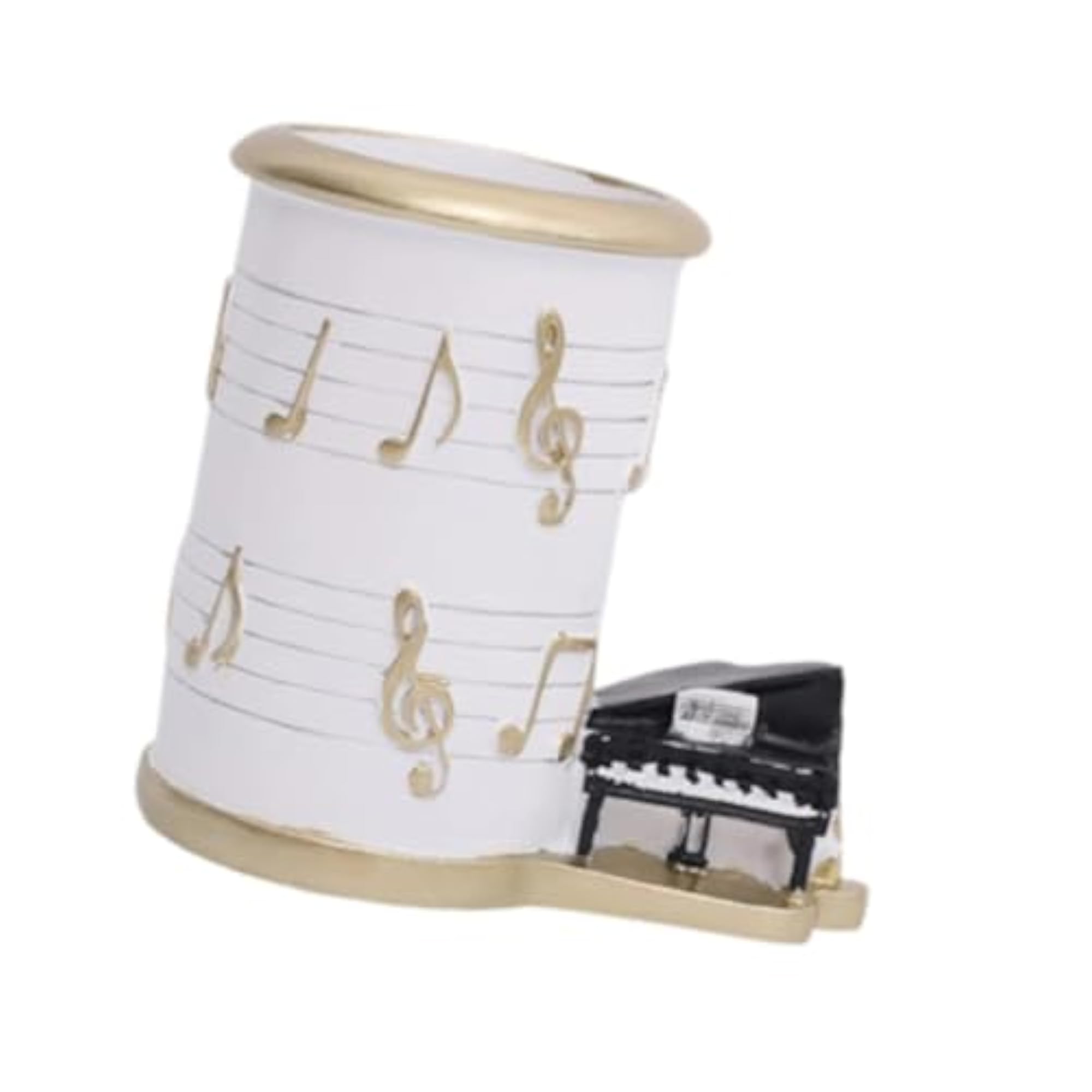 Makeup Brush Organizer Note Line Home Decor Gold