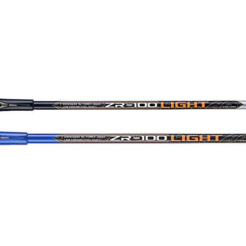 Yonex ZR 100 Light Aluminum Blend Badminton Racquet with Full Cover, Set of 2 (Black/Blue) & Mavis 200i Nylon Shuttle Cock, Pack of 6 (Yellow)