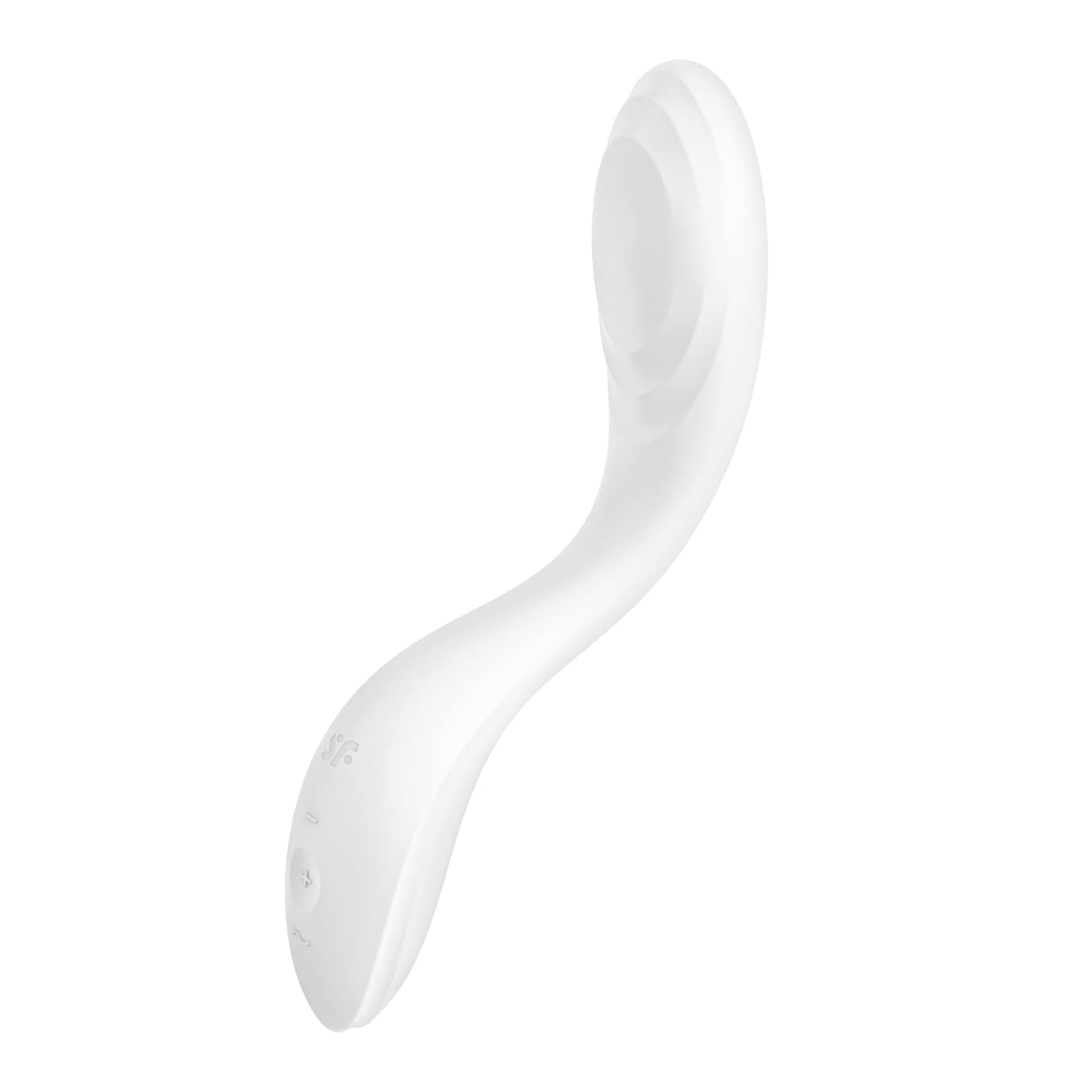 Satisfyer Rrrolling Pleasure G-Spot Vibrator | 2-in-1 Vibration & Clitoral Stimulation | Waterproof (IPX7) | Adult Sex Toy for Women | Clitoris Massager | Colour: White