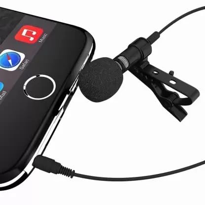 Metal Professional Collar Mic, Voice Recording Filter Microphone for Singing, YouTube, DSLR Camera, Smartphones_M119-image-44