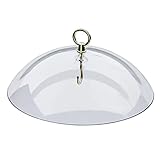 Birds Choice Dome Protective Dome, Protective Cover for Hanging Bird Feeders, 5', Clear