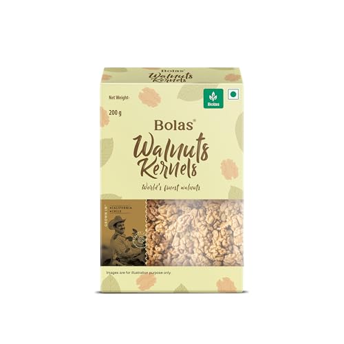 Image of Bolas Walnut Kernels 200g | Akhrot Giri | Without Shell | Rich in Omega 3, Protein & Magnesium | Crunchy | Dry Fruits & Healthy Snack