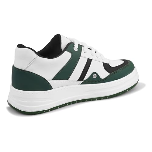 Image of Centrino Low-Top Sneakers for Men | Casual Shoes for Man Stylish | Lightweight Lace-Up Canvas Walking Shoes | Cushioned Insole | Breathable Comfortable Anti-Skid Sole | Trendy Mens Sneaker Shoes Daily (9536)