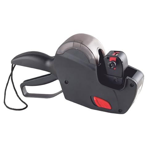 Avery Pince à Étiqueter 1 Ligne Noir (8 caractères) 1 Rouleau Encreur - Étiqueteuse Prix Professionnelle 26 x 12 mm, Ergonomique et Fiable, marquage Prix, Dates,...