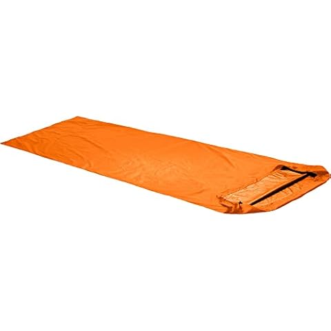 ORTOVOX Bivy Single Unisex Bivy Bag, Shocking Orange, 230 x 72 cm Cover