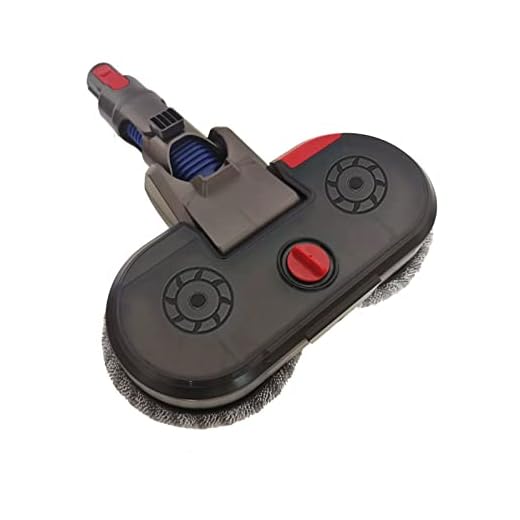Dammsugare Elektrisk Spray Mop Head Kompatibel med Dy-Son Vakuum V7 v8 v10 v11 v15 Trådlös dammsugare borsthuvud våt och torrt med vattentank Och dess tillbehör (Color : V10 V12 V15 slim)