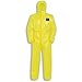 Produktbild Uvex 3B Chem Classic Chemikalien-Schutzanzug - Gelber Einweg-Overall - Flüssigkeitsdicht L