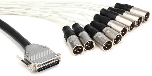 Pro Co DA88XM-20 - Analog DB25-XLRM Patch Snake, 20 Feet