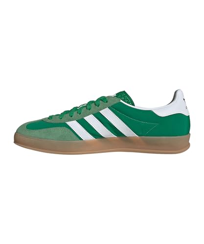 Image of adidas Gazelle Indoor Men's Three Layers Q-Pannel Gum Sole Trainers