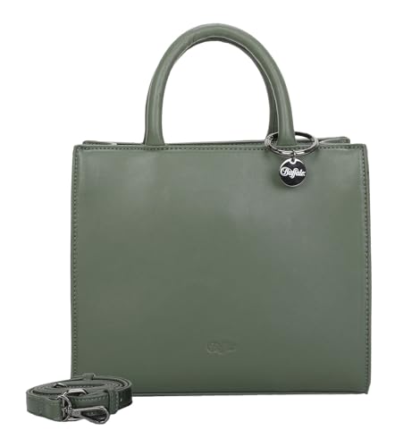 Sac de courses femmes grand cabas de rangement fourre-tout pratique couleur vert foncé