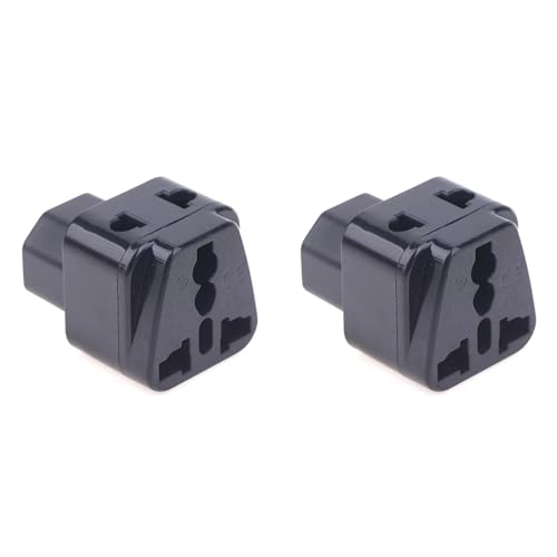 Bliaszors 2�� IEC 320 C14 �I�X ���X �d���A�_�v�^ PDU/UPS ���j�o�[�T�� �I�X AU/US/UK/EU �d���A�_�v�^ �v���O �R���o�[�^ �\�P�b�g