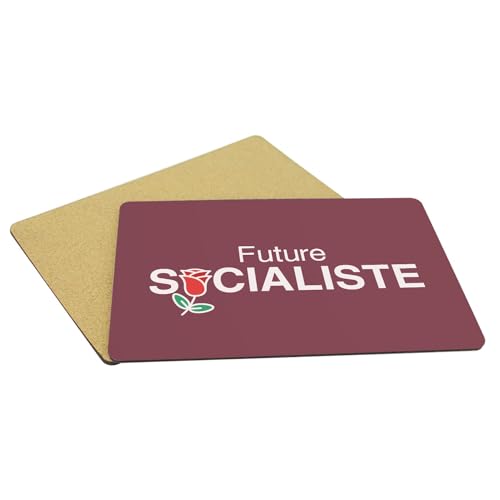 Sets de table humour politique rouge naperons grand format liège