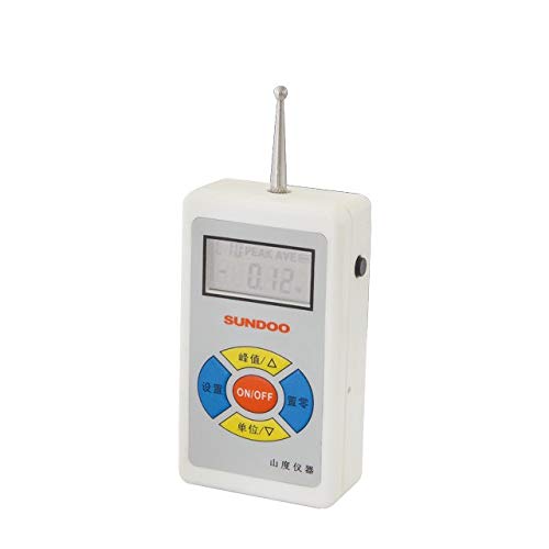 MeterTo Digital Tension Meter Tensiometer SEM-5, Capacity: 5N, Accuracy: ±0.5%, Resolution: 0.001N, Range: 20%-100% FS, Storage: 10 Groups, N/kgf(gf)/lbf/ozf