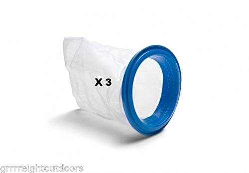 Intex Blue Ring Debris Bags 3 New 10788 Deluxe Pool Maintenance Kit Vacuum Part