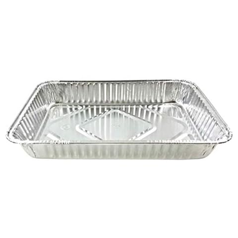 13 x 9-Inch Oblong Foil Pans (Pack of 12) - Disposable Aluminum Foil Cake Pan - Freezer & Oven Safe - for Baking, Cooking, Storage & Reheating - Bake Cakes, Casseroles, Quiche & Dishes Cover