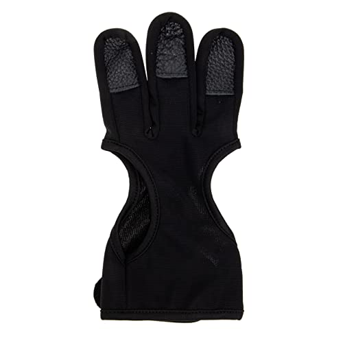 LIOOBO Wear-Resistant Glove Portable Finger Guard for Recurve Adjustable and Arrow Equipment