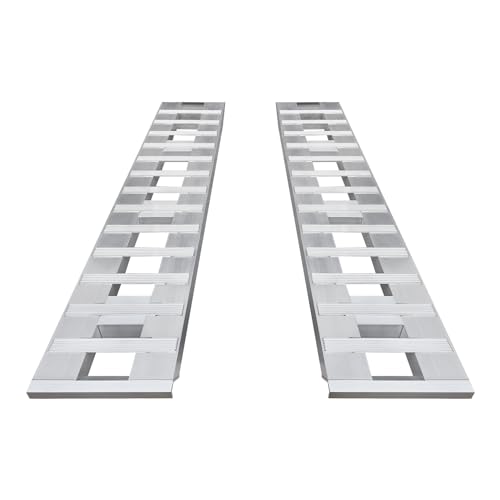 Rampas de carga de aluminio resistente 2 unidades 6000 lbs miniatura 1