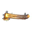 CPXCTZFZUB Auto Tür Seite Rückspiegel Blinker Licht Für BMW 1 2 3 4 Serie X1 F20 F21 F22 F23 F30 F31 F34 F32 E84 I3 Bernstein Blinker Licht Rückspiegel Anzeige (Left)