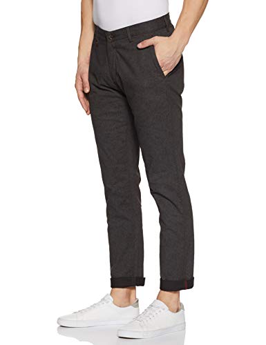 Image of blackberrys Men's Slim Fit Casual Trousers