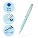Pelikan Jazz Pastel Ballpoint Pen with Medium Point, Blue Ink Refill, Mint, Boxed, 1 Each (812627)