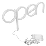 Enseigne ouverte au néon clignotante : une lampe au néon unique montre votre hospitalité à vos invités et les rend heureux. c'est très décoratif.