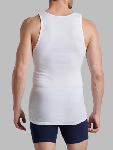 Chalecos de verano de algodón para hombre ropa interior blanca ligera sin mangas 3