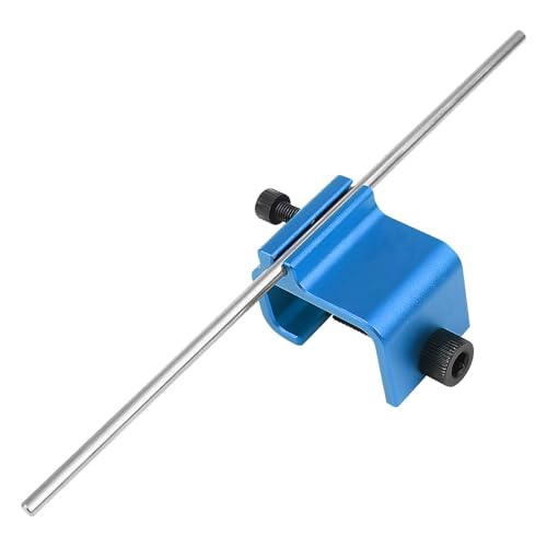 Image of KVAEY Chain Alignment Tool for Motorcycle, 08-0048 Aluminum Sprocket Chain Adjustment Tool, Quick & Accurate Professional Chain Alignment Tool Suitable for ATV Scooter Dirt Bike (Light Blue)