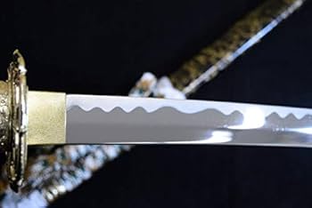 Amazon | 模造刀 陣太刀 金雲鞘太刀拵え-模造刀仕様- 脇飾り 室内飾り