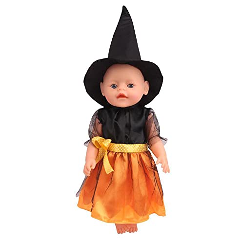 DUORUIMI Vestiti della bambola Vestito da strega