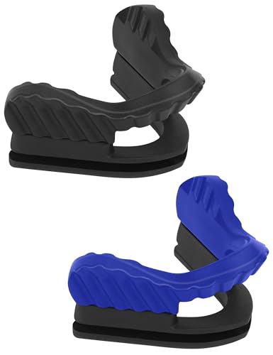 Image of BLAZERBUCK Replacement Nose Pads Nose Pieces for Oakley M Frame Series Sunglasses - Black + Deep Blue