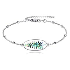 Silver-Pine Tree Bracelet