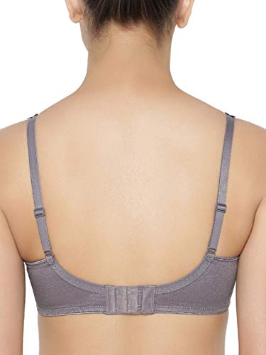 Image of Triumph Minimizer Women Bra Wired Non Padded High Support Big Cup Lingerie Visual Bust Reduction Comfort Bra Floral Lace Full Coverage Shapewear Wide Straps & U-Back Support Pack of 1