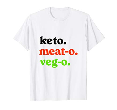 GGT Keto Meato Vego Low Carb Veggie T-Shirt