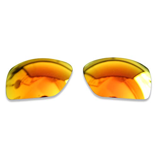 Verres polarisés de remplacement pour Oakley Big Taco avec finition rouge éclat