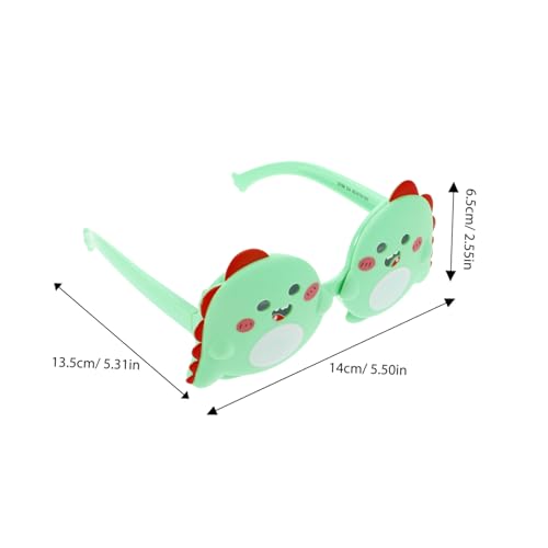 Cartoon Dinosaur Sunglasses for Boy Girl Fun -lid Design Cute Party Eyewear for Beach Outings and Outdoor Activities Photo Prop for Boy Girl2