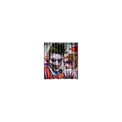 Harley Quinn Shower Curtain Amazon Com
