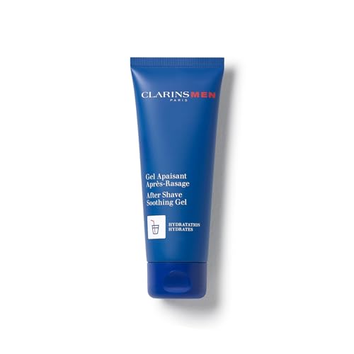 CLARINSMEN After Shave Soothing Gel | Hydrating Aftershave Gel for Men | Soothes Irritations and Razor Burn | Moisturizes and Smoothes | Softens and Refreshes Beard | All Skin Types | 2.5 Ounces